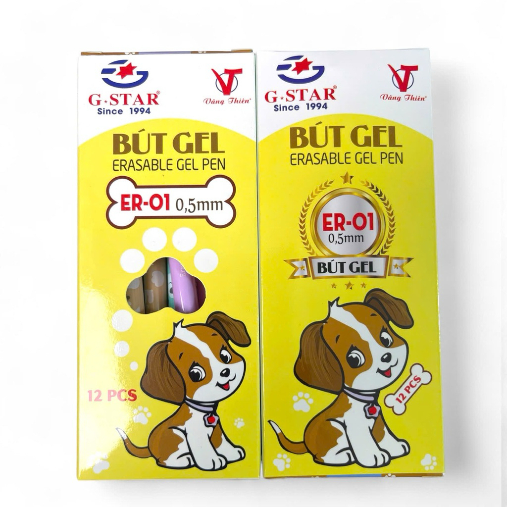 Hộp 12 cây bút gel tẩy xoá được GSTAR ER-01 chuyên dành cho học sinh tiểu học