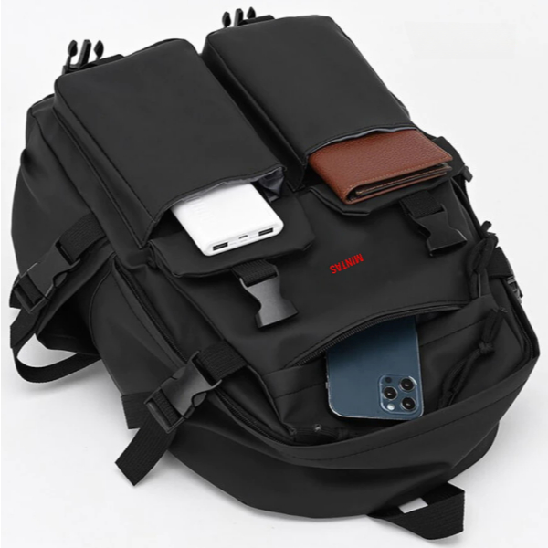 [Peinn] BACKPACK Thời Trang Nhiều Ngăn, Cặp Balo có ngăn chống sốc laptop 15.6icnh, balo MT-284