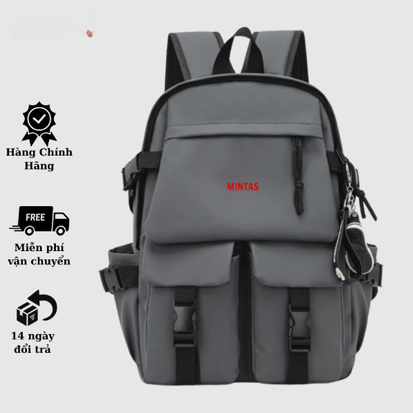 [Peinn] BACKPACK Thời Trang Nhiều Ngăn, Cặp Balo có ngăn chống sốc laptop 15.6icnh, balo MT-284