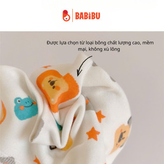 Set 3 yếm tam giác giữ ấm cổ cao cấp cho bé chất liệu mềm mịn, họa tiết dễ thương 43x22x30cm