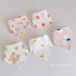 Set 3 yếm tam giác giữ ấm cổ cao cấp cho bé chất liệu mềm mịn, họa tiết dễ thương 43x22x30cm