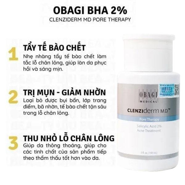 [ĐẠI LÝ CHÍNH HÃNG] Dung Dịch Tẩy Tế Bào Chết BHA 2% Giúp Giảm Mụn