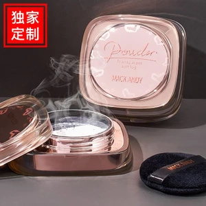 Phấn phủ MACK ANDY Powder có nhũ kim tuyến kiềm dầu chống nước suốt 12h | NHÍM HOUSE