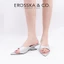 - Guốc cao gót nữ mũi nhọn kiểu dáng trendy màu đen cao 5cm - EM152
