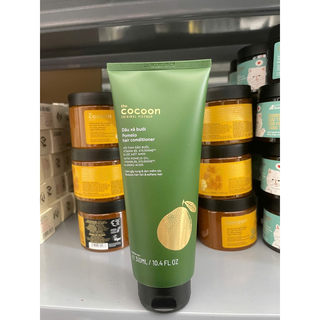 Dầu Xả Bưởi Cocoon Giúp Mượt Tóc, Giảm Gãy Rụng 310ml