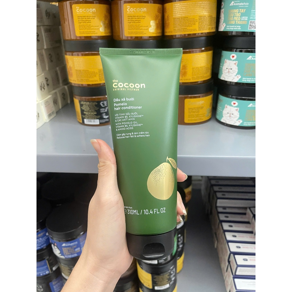 Dầu Xả Bưởi Cocoon Giúp Mượt Tóc, Giảm Gãy Rụng 310ml