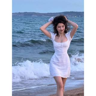 𝗔𝗺𝘆 𝗗𝗿𝗲𝘀𝘀 - |LY LINEN| - Đầm Linen cổ vuông