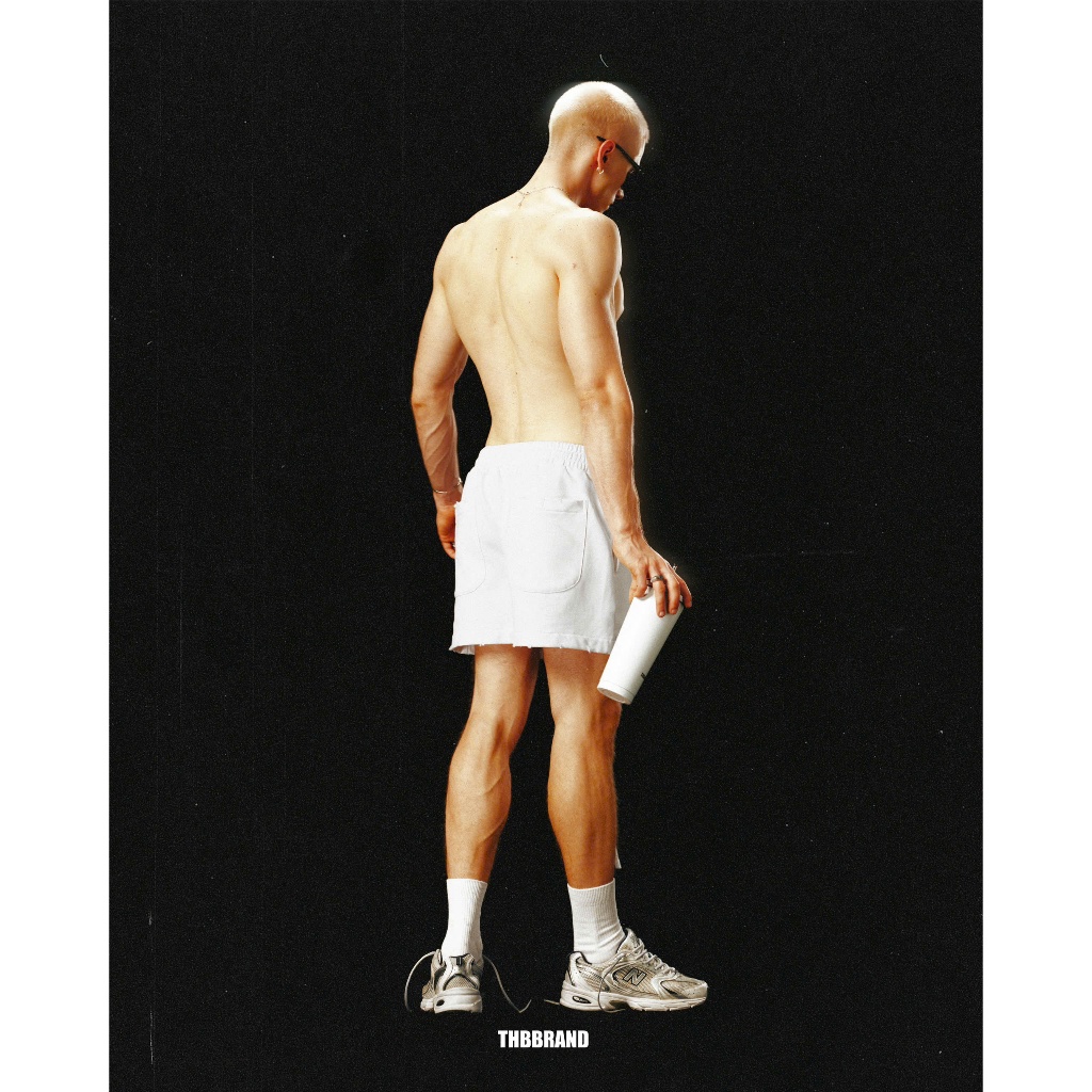 Quần short nỉ “THBB SWEATSHORT FW25” - nỉ cua 440gsm, form trên gối / THBBRAND | BigBuy360 - bigbuy360.vn