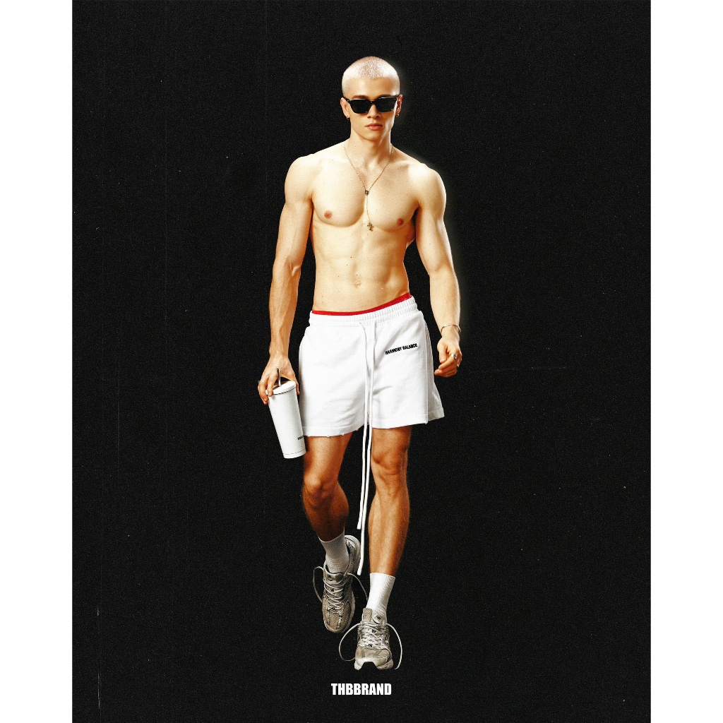 Quần short nỉ “THBB SWEATSHORT FW25” - nỉ cua 440gsm, form trên gối / THBBRAND | BigBuy360 - bigbuy360.vn
