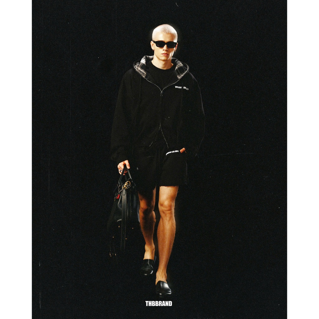 Quần short nỉ “THBB SWEATSHORT FW25” - nỉ cua 440gsm, form trên gối / THBBRAND | BigBuy360 - bigbuy360.vn