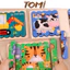 Tranh Ghép Hình Gỗ Bằng Que Kem Đồ Chơi Giáo Dục Giúp Phát Triển Tư Duy Trẻ Em TOMI 185