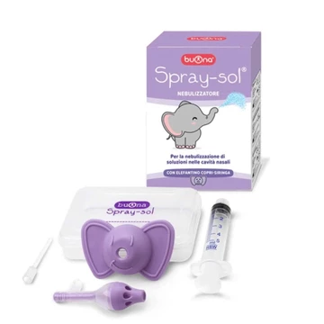 Bộ dụng cụ rửa mũi chuyên dụng Buona Spray-sol dành cho bé