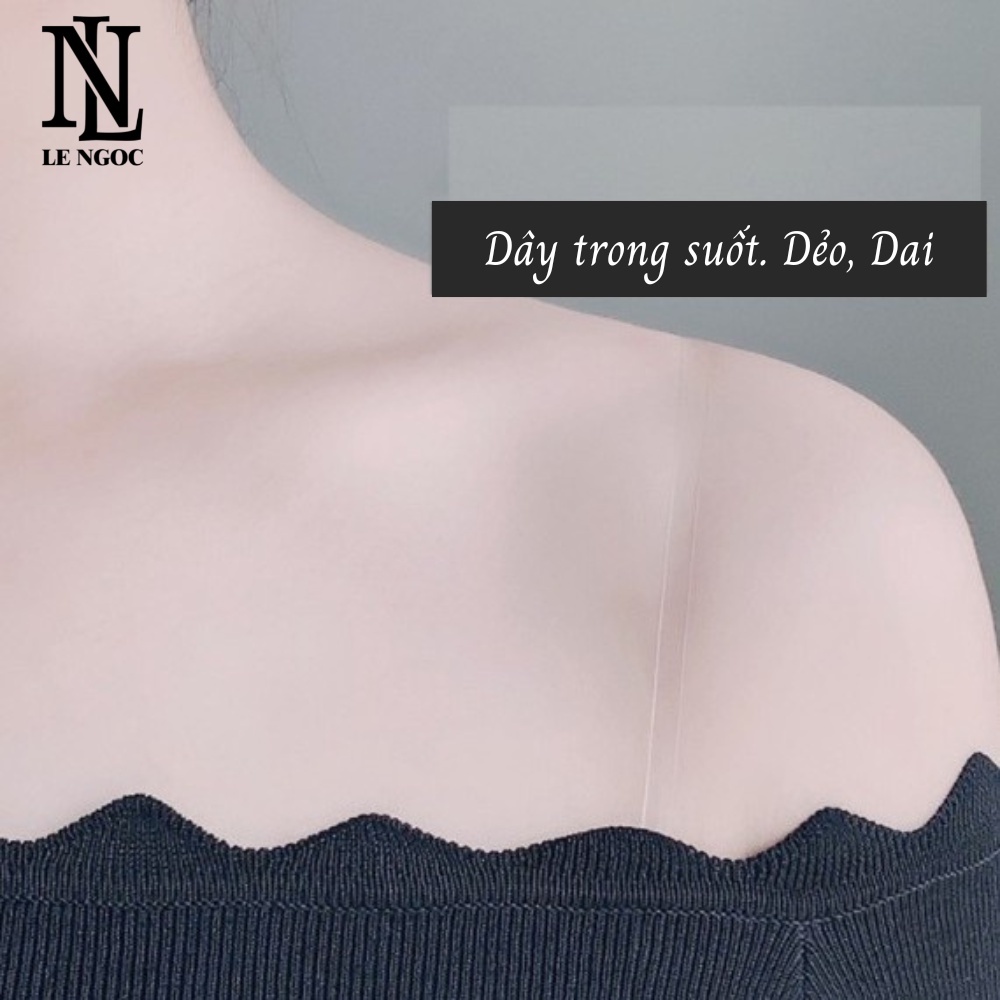[Peinn] Cặp dây áo ngực trong suốt mặc áo đầm hở vai  208