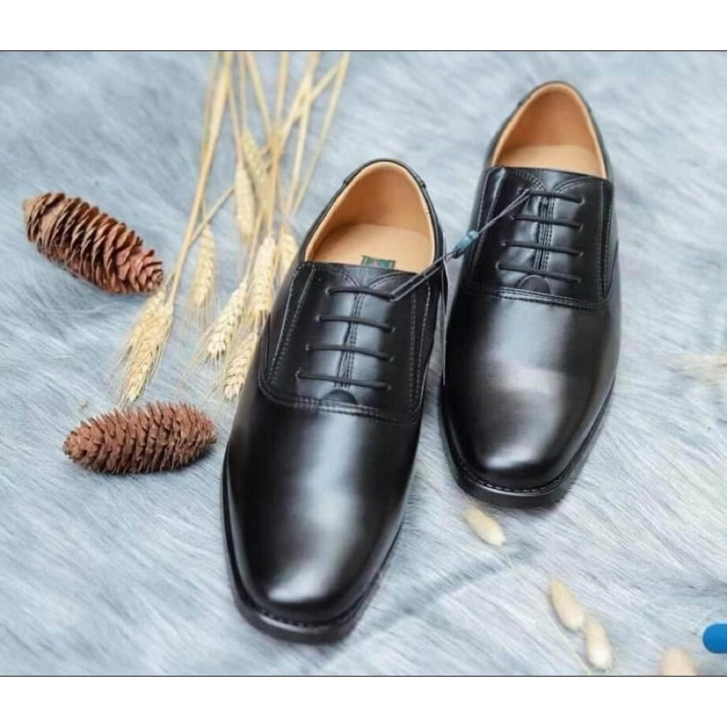 Giày Da Nam Oxford ASECO 535, Da Bò Nappa Cao Cấp, Lót Da Tự Nhiên Êm Mềm, Đế Nhẹ Bền