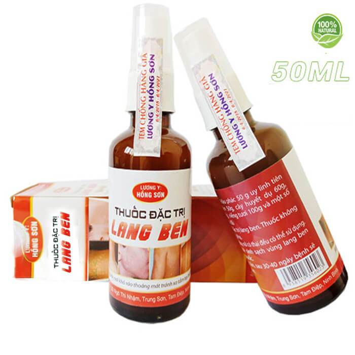 Hồng Sơn Xịt Nấm Lang Ben Hắc Lào Chai 50ml