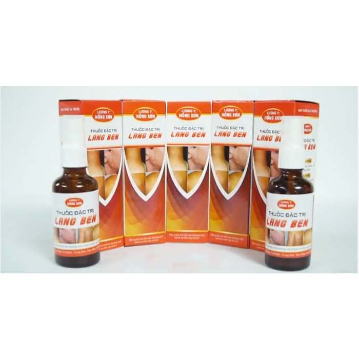 Hồng Sơn Xịt Nấm Lang Ben Hắc Lào Chai 50ml