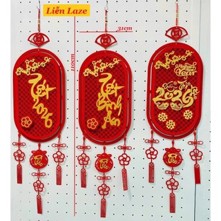 Mẫu mới 2026 Liễng treo tết SIZE TO 31cmx110cm