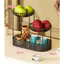 Giỏ Trái Cây Kệ Rau Nhà Bếp Quầy Dây Giá Để Đồ Ăn Nhẹ Kẹo Bánh Quy Cupcake Khay Đựng