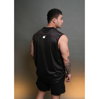 Áo Tank Top Thể Thao Nam Ká Vải Lưới Thoáng Mát Form Rộng Local Brand 2025