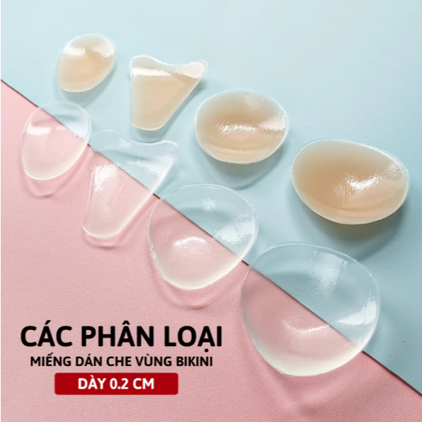 [Peinn] Miếng Dán Che Vùng Bikini Chất Liệu Silicone Cao Cấp Giúp Chống Lộ Khi Mặc Đồ Bó Sát  411