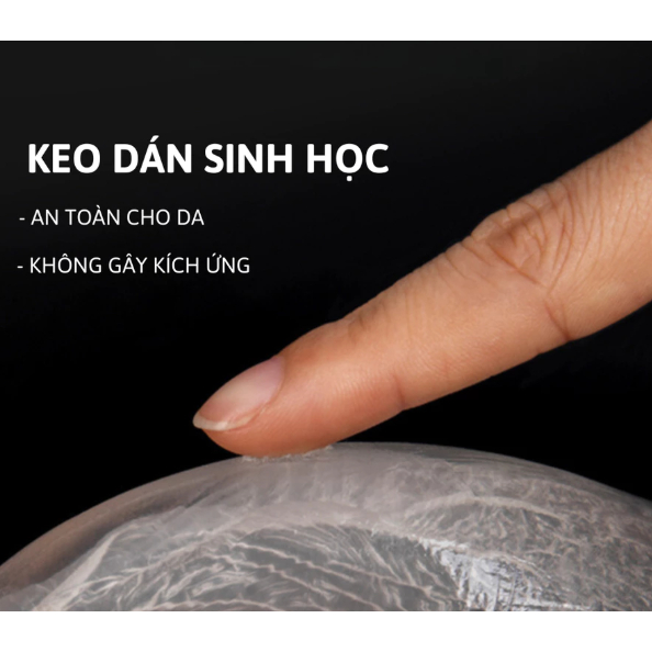 [Peinn] Miếng Dán Nâng Ngực Silicone Trong Suốt Có Miếng Kéo Chống Xệ Giúp Nâng Ngực Hiệu Quả  448