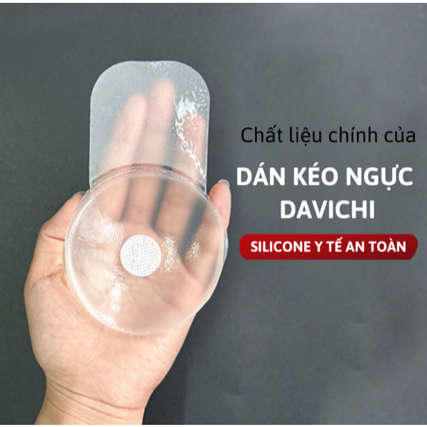 [Peinn] Miếng Dán Nâng Ngực Silicone Trong Suốt Có Miếng Kéo Chống Xệ Giúp Nâng Ngực Hiệu Quả  448