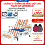 Giường điện đa năng cho người bệnh giúp nâng hạ lưng, chân, lật trái, lật phải, tặng bô vệ sinh bàn ăn cây truyền dịch — ảnh 1