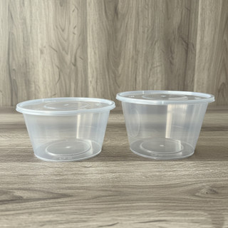 Set 50 bát tô nhựa đáy bầu 1000ml - Tô Bún, Phở, Cháo - Kèm nắp đậy