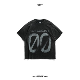 Áo thun SLY washed Legacy 00 Black Grey