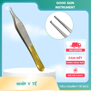 Nhíp phẫu thuật CÓ MẤU, nhíp y tế chuyên dụng, nhíp Pakistan cao cấp