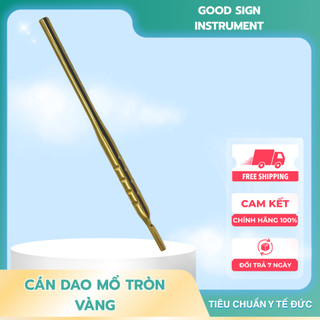 Cán dao mổ tròn vàng Pakistan, cán dao phẫu thuật