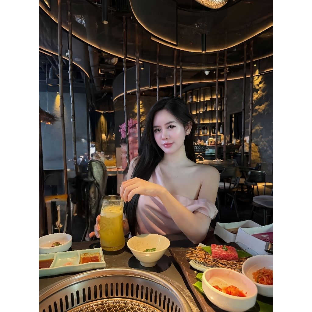Váy Lụa Dáng Dài Trễ Vai Sang Chảnh - Đầm Lụa Dự Tiệc Joily Dress Silk