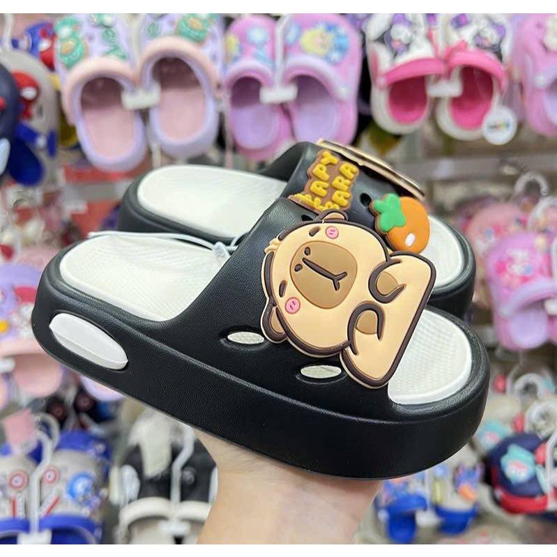 Dép Trẻ Em Hình Capybara - Dễ Thương, Êm Ái Và Chống Trượt Cho Bé Yêu ( Hàng loại 1 )