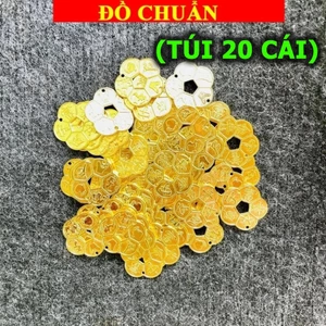< chiêu tài > Sỉ SLL Túi 20 Xu Hoa Mai Chiêu Tài May Mắn, Kích Tài Lộc Khai Vận