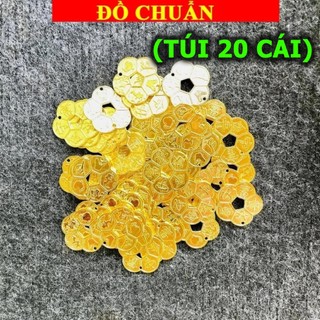 < chiêu tài > Sỉ SLL Túi 20 Xu Hoa Mai Chiêu Tài May Mắn, Kích Tài Lộc Khai Vận