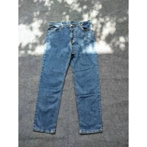 Quần jean nữ cotton ống đứng xuất Hàn bigsize - dư xịn