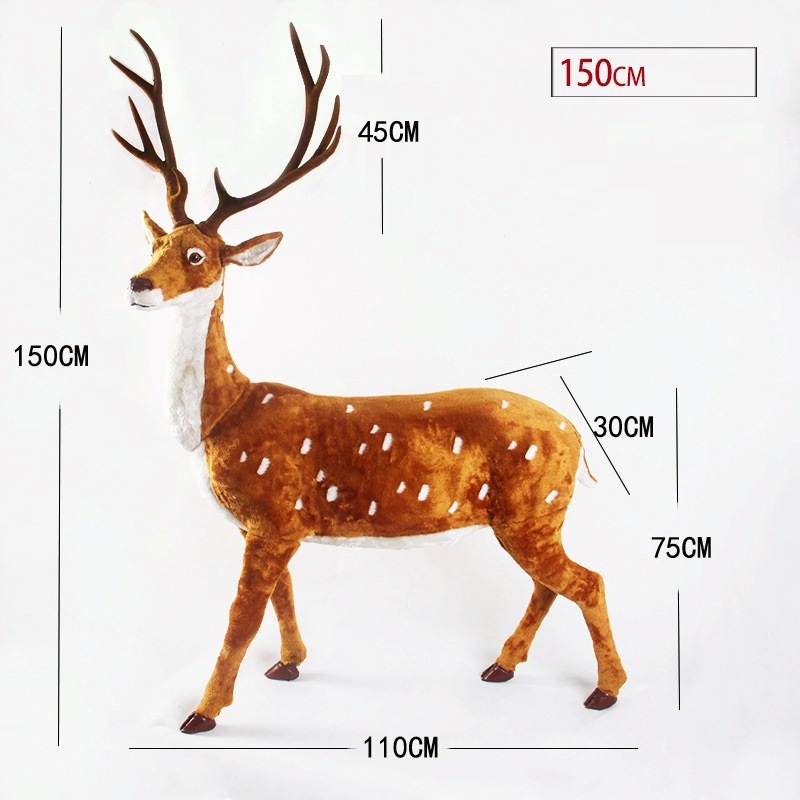 Tuần lộc trang trí Giáng Sinh - Hươu của ông già Noel