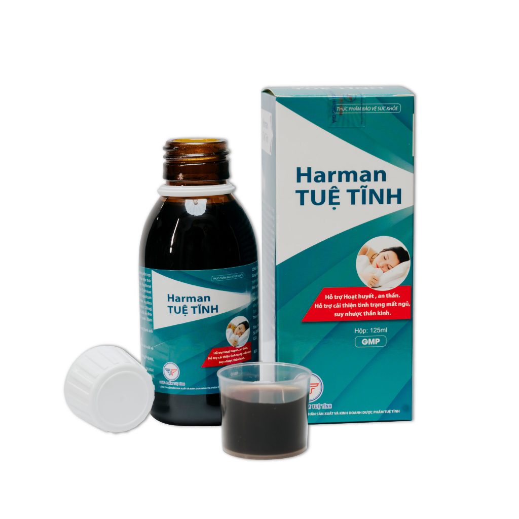 Siro Ngủ Ngon Harman TUỆ TĨNH, Hỗ Trợ Cải Thiện Tình Trạng Mất Ngủ, Ngủ Không Sâu Giấc Hay Giật Mình