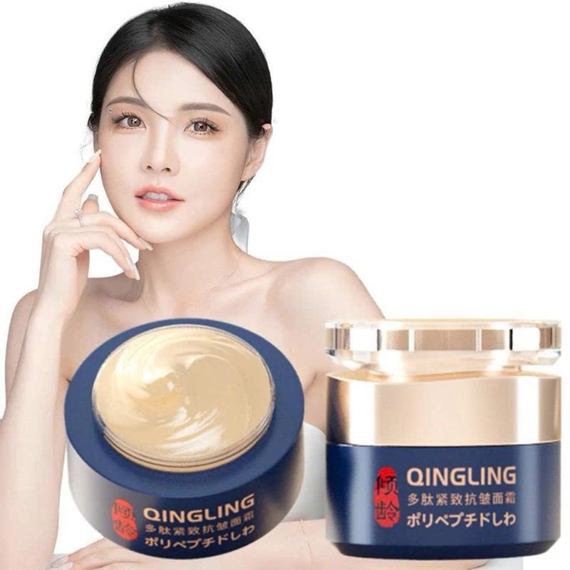 Kem Xoá Nếp Nhăn, Chống Chảy Xệ Qinglin Làm Mờ Nếp Nhăn, Trẻ Hoá Da, Se Khít Lỗ Chân Lông, Xóa Nám Tàn Nhang 50gr
