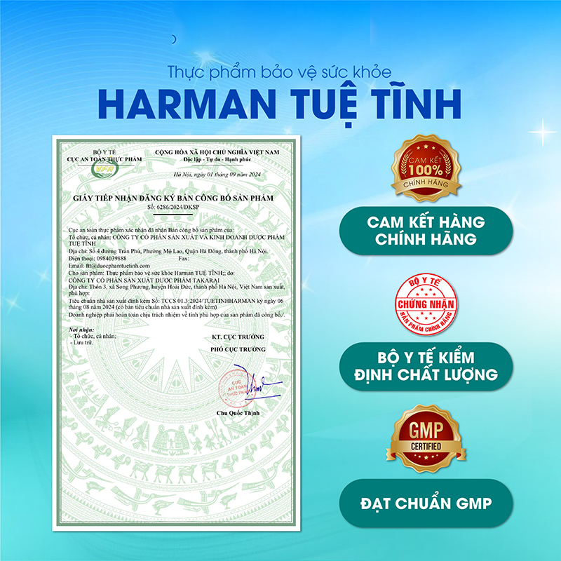 Siro Ngủ Ngon Harman TUỆ TĨNH, Hỗ Trợ Cải Thiện Tình Trạng Mất Ngủ, Ngủ Không Sâu Giấc Hay Giật Mình