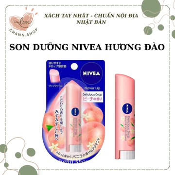 Son dưỡng ngừa thâm môi Nivea Flavor Lip Delicious Drop Nhật Bản