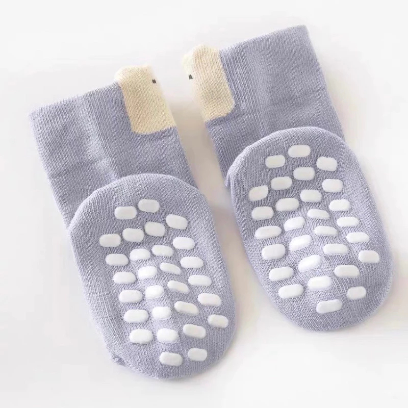 [Peinn] Set 5 Đôi Tất Vớ Chống Trơn Trượt Cho Bé Sơ Sinh Hình Mặt Thú Siêu Kute ss42 LILIRIA SSD42