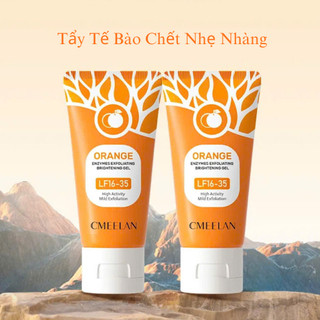 CMEEEAN  Gel Tẩy Tế Bào Chết Da Mặt Cam  50gr Tẩy Tế Bào Chết Nhẹ Nhàng Dưỡng Ẩm Sâu Phù Hợp Mọi Loại Da