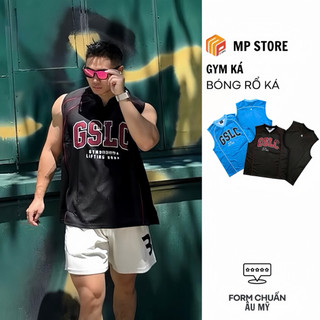 Áo Tank Top Thể Thao Nam Ká Vải Lưới Thoáng Mát Form Rộng Local Brand 2025