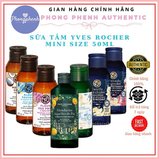 [MINI SIZE] Sữa tắm Yves Rocher LIMITED EDITION CÁC MÙI - YVES ROCHER Bath & Shower Gel 50ml