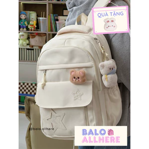 BaLo (XINHXINH) [ORDER] Balo Nữ Đi Học Lớn Nhiều Ngăn Chống Nước BL321