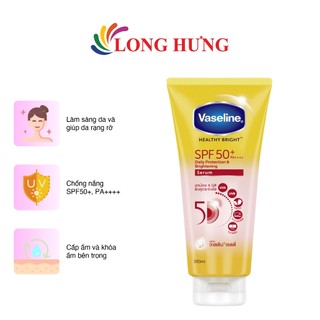 Tinh chất dưỡng thể chống nắng Vaseline Healthy Bright SPF 50+ PA++++ (30ml/70ml/300ml)