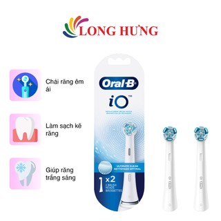 Đầu bàn chải điện Oral-B iO Series Ultimate Clean (Set 2 cái) - Hàng chính hãng