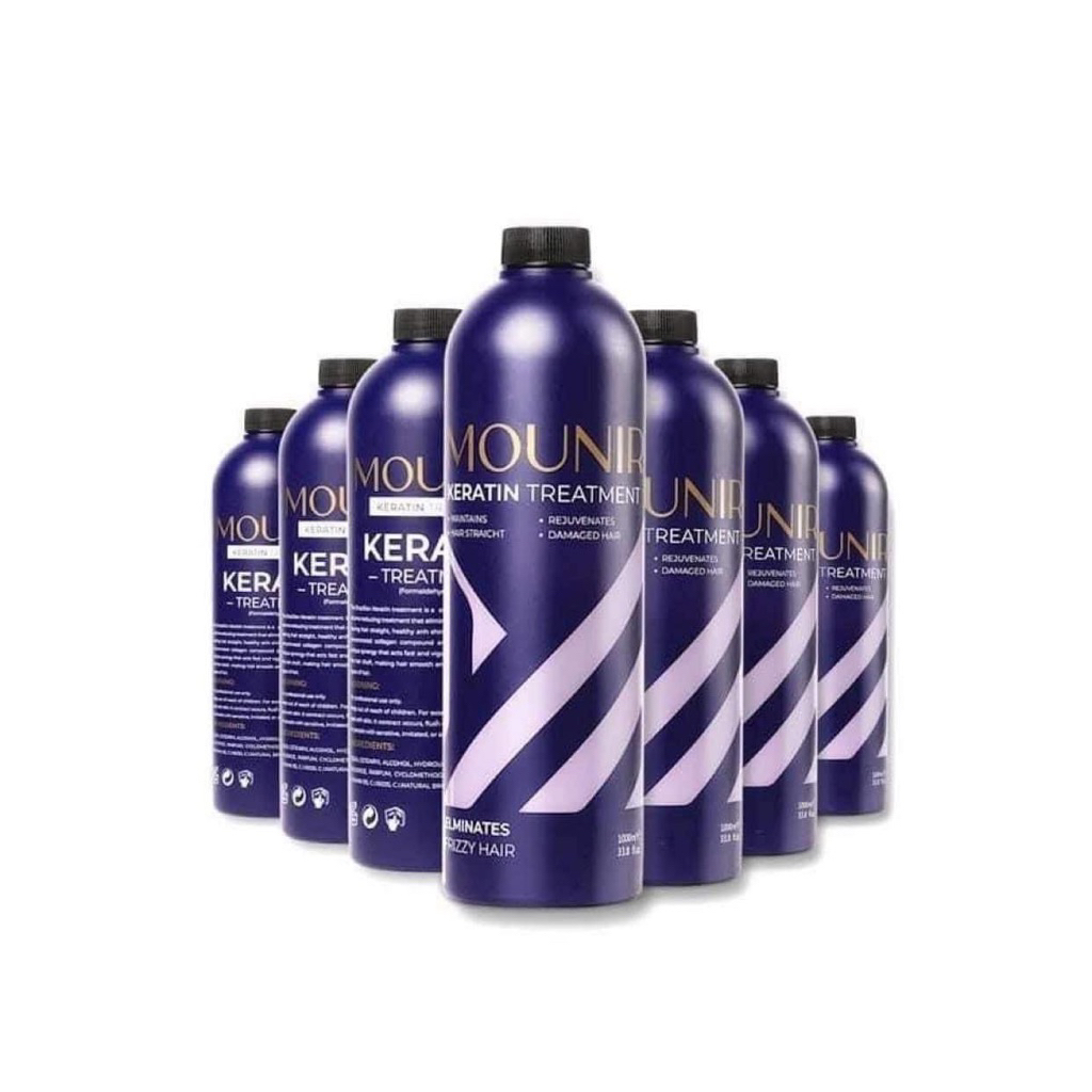 Keratin Mounir chính hãng 1000ml ,dành tóc tóc yếu nát ,phục hồi hư tổn