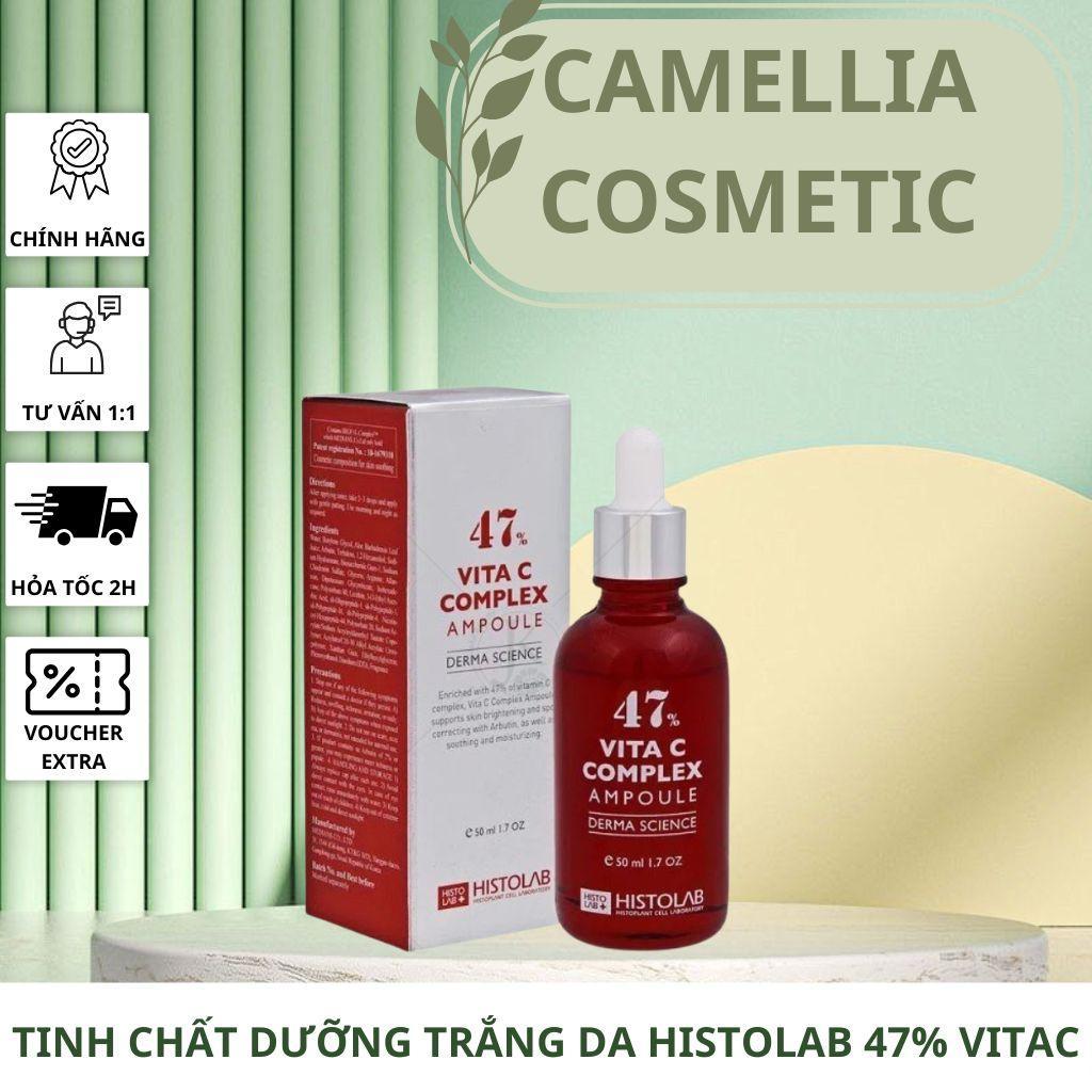 [HÀNG CÔNG TY] Tinh chất dưỡng sáng và làm đều màu da HISTOLAB 47 Vita C complex ampoule 50ML